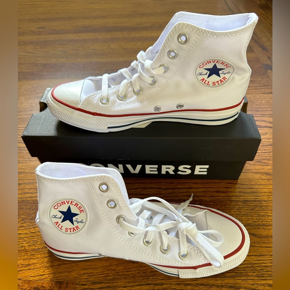 Converse Chuck Taylor All Star Hi in Optical White